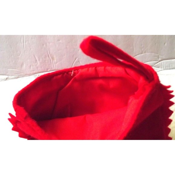 Vintage Finished/Completed 18" Felt Christmas Stocking - Teddy Bears - Picture 6 of 6